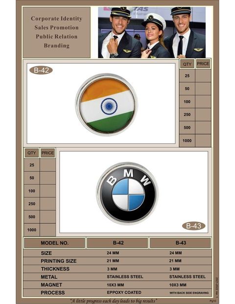 Flag & Logo Pins