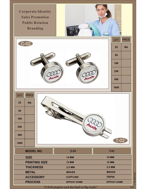 Cufflinks – Rectangle Logo