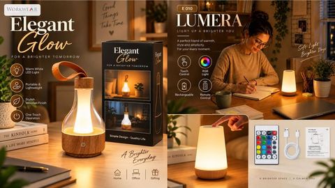Lumera – Elegant Glow Table Lamp