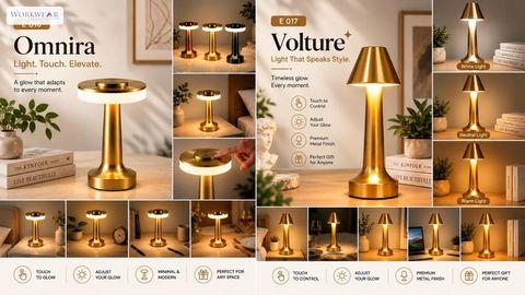 Omnira & Volture – Timeless Desk Lamps
