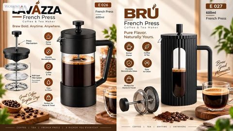 Lavazza & Bru – French Press Coffee Makers