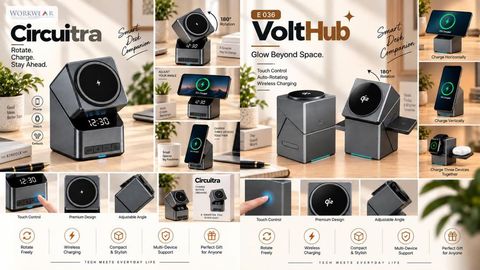 Circuitra & VoltHub – Smart Desk Companions