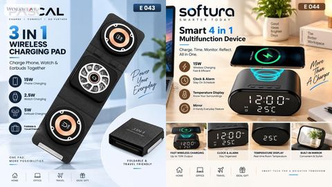 3-in-1 & Softura – Charger + Speaker