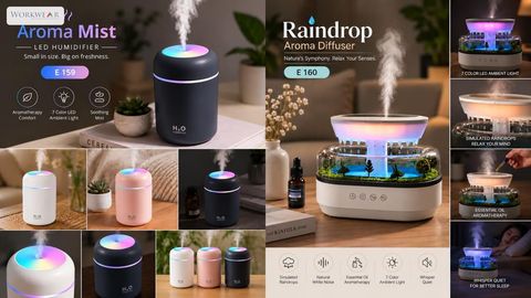 Nature Mist & Raindrop – Aroma Diffusers