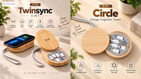 Twinsync & Circle – Charge, Organize, Travel