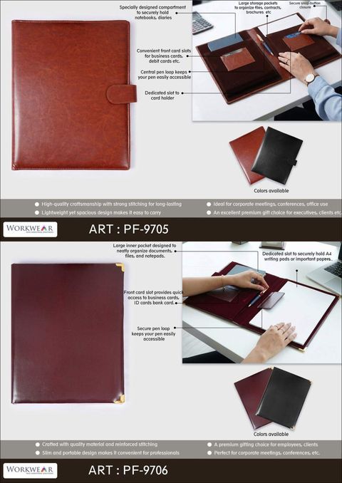 Conference Folder — PF-9705 / PF-9706