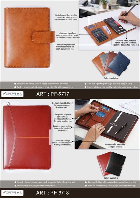 Conference Folder — PF-9717 / PF-9718