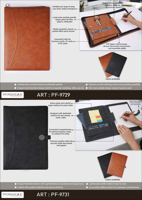 Conference Folder — PF-9729 / PF-9731