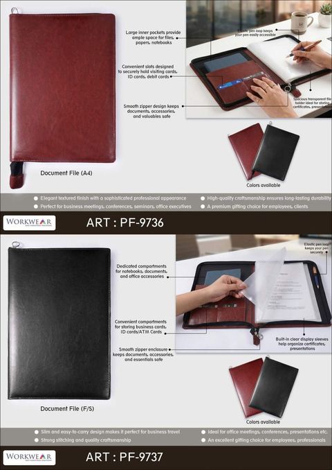Conference Folder — PF-9736 / PF-9737