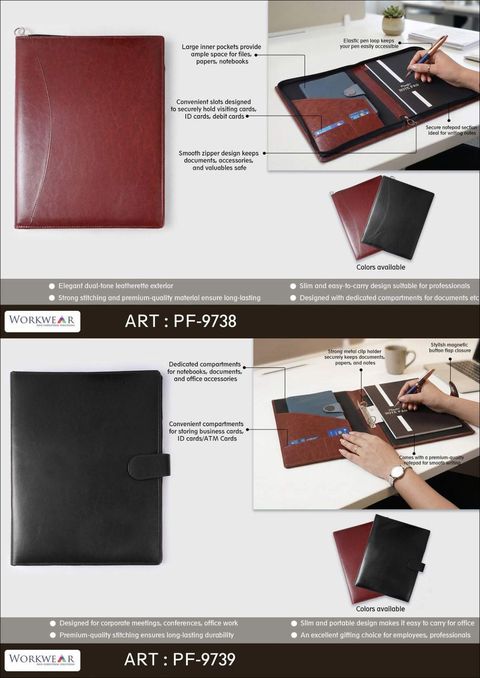 Conference Folder — PF-9738 / PF-9739