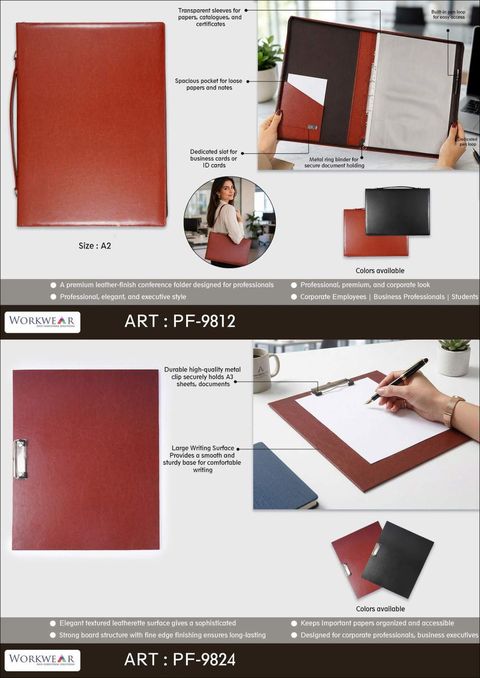 Conference Folder — PF-9812 / PF-9824