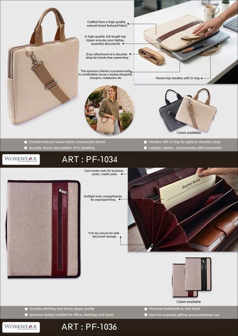 Conference Folder — PF-1034 / PF-1036