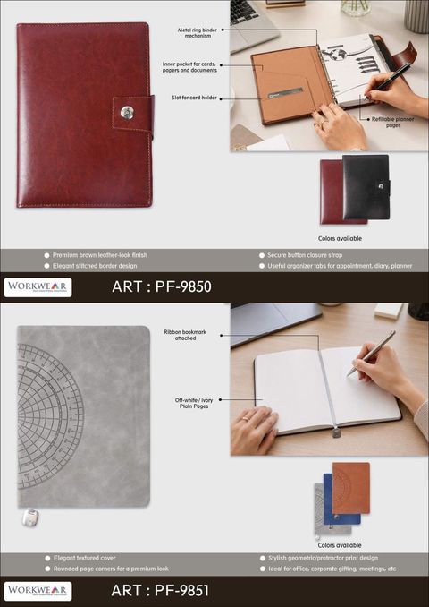Notebook — PF-9850 / PF-9851