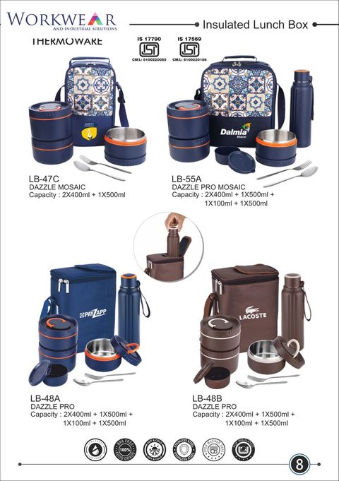 Dazzle Mosaic & Dazzle Pro — Insulated Lunch Boxes